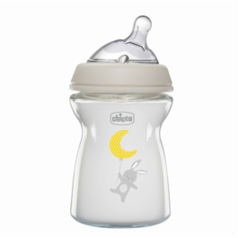 CHICCO BIBERON NATURALFEELING VIDRIO 0M+ 250 ML