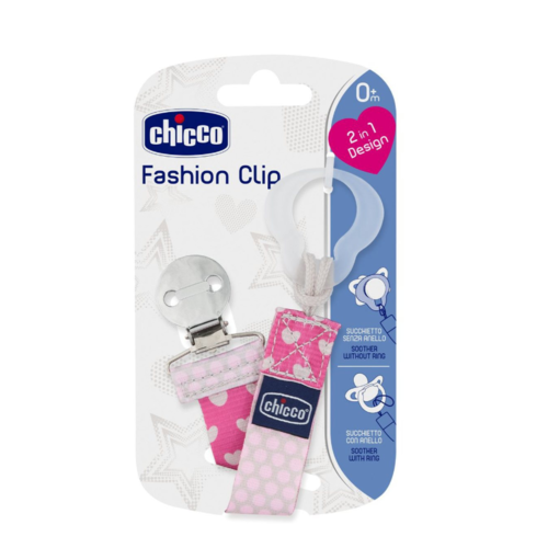 CHICCO CLIP FASHION ROSA