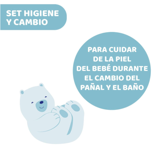 CHICCO SET NATURAL SENSATION HIGIENE Y PAÑAL