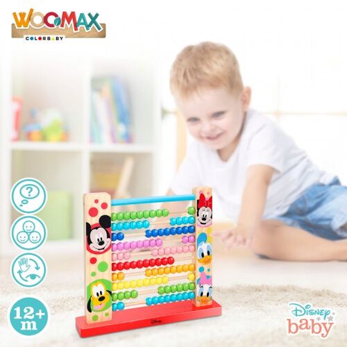 WOOMAX ABACO MADERA 27 CM-DISNEY BABY