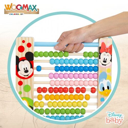 WOOMAX ABACO MADERA 27 CM-DISNEY BABY