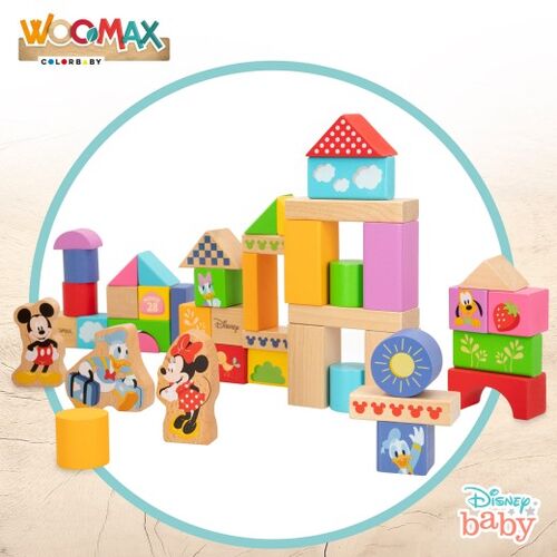 WOOMAX DISNEY JUEGO BLOCKS 50 PCS