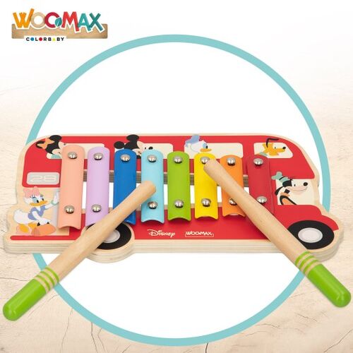 WOOMAX DISNEY XILOFONO MADERA