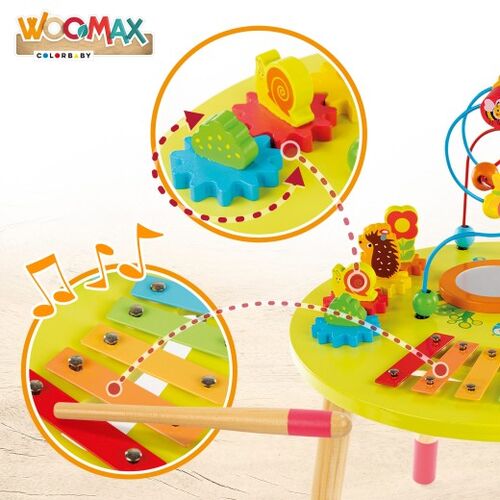 WOOMAX MESA ACTIVIDADES MADERA