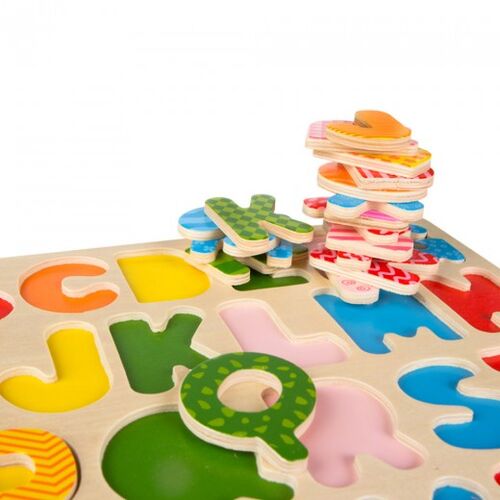 WOOMAX PUZZLE MADERA NUMEROS/LETRAS