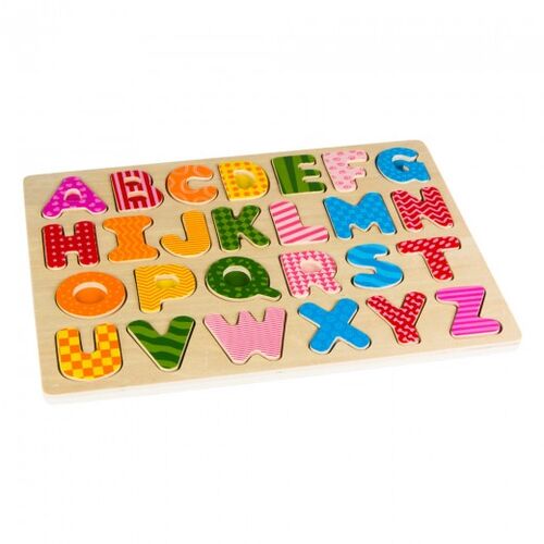 WOOMAX PUZZLE MADERA NUMEROS/LETRAS