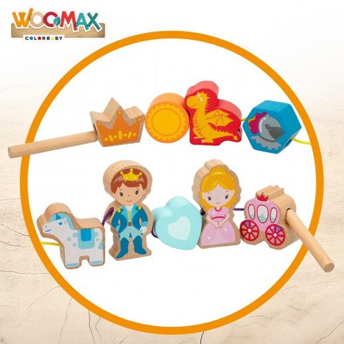 WOOMAX SET 32 PCS BLOQUES CASTILLO