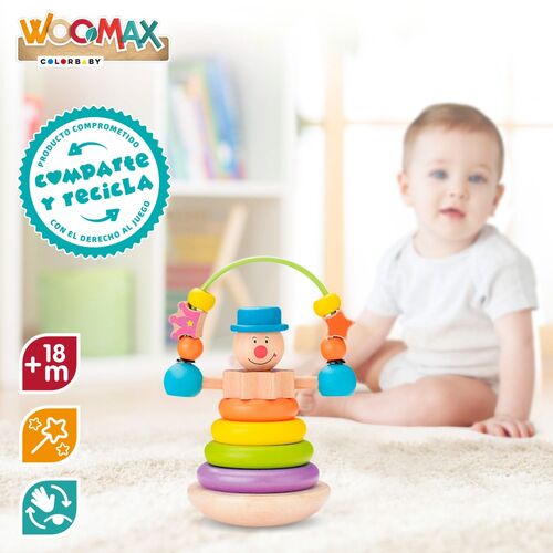 WOOMAX SET ACTIVIDADES PAYASO