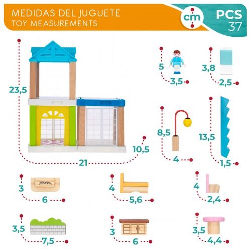 WOOMAX SET CASA ACTIVIDADES DE MADERA