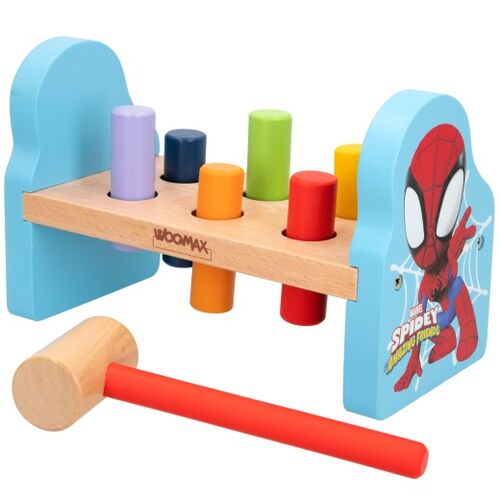 WOOMAX SPIDERMAN JUEGO MARTILLO