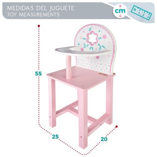 WOOMAX TRONA MUÑECA MADERA