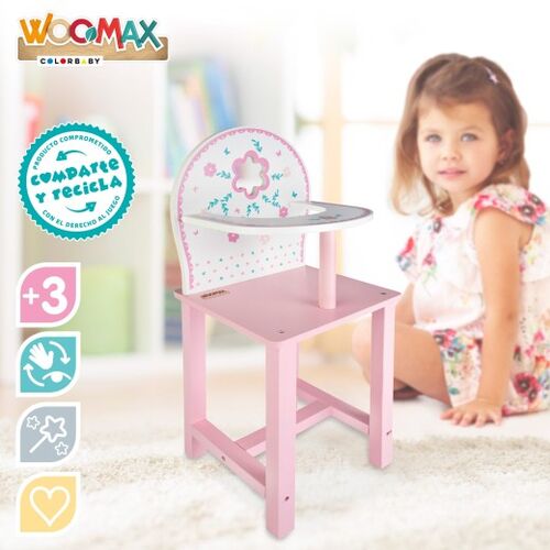 WOOMAX TRONA MUÑECA MADERA
