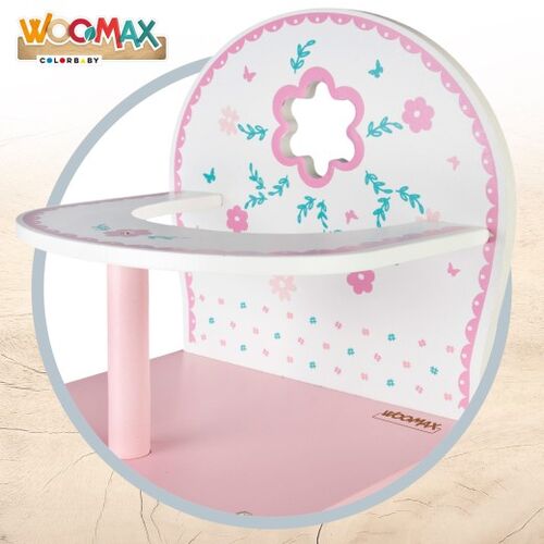 WOOMAX TRONA MUÑECA MADERA