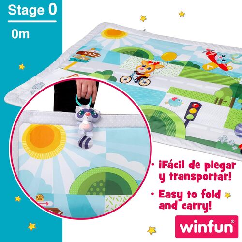 WINFUN ALFOMBRA ACTIVIDADES BEBE