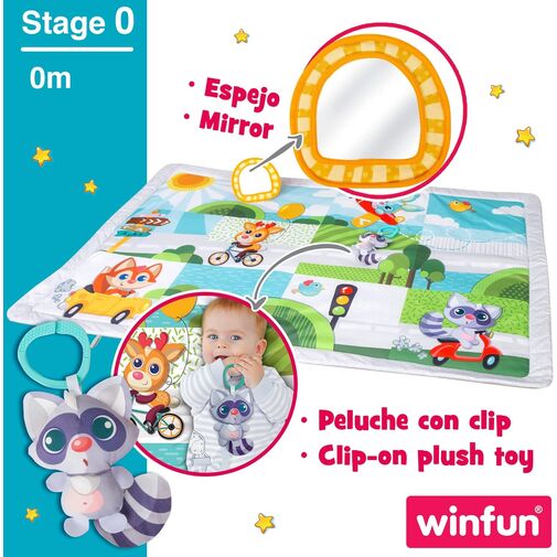 WINFUN ALFOMBRA ACTIVIDADES BEBE