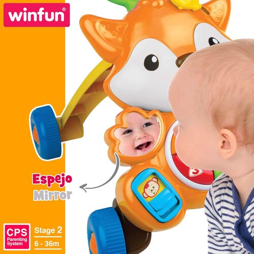 WINFUN CORREPASILLOS ZORRO LUZ SONIDO