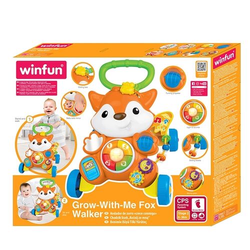 WINFUN CORREPASILLOS ZORRO LUZ SONIDO