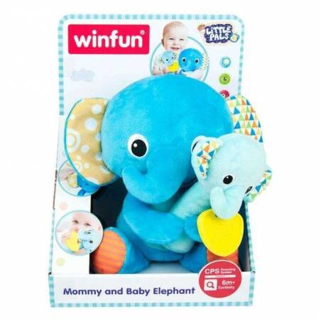 WINFUN ELEFANTE PELUCHE C/BEBE