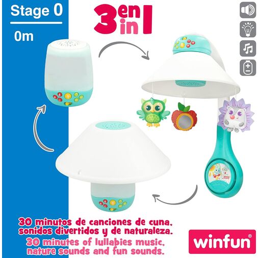 WINFUN PROYECTOR BEBE 3 EN 1