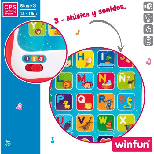 WINFUN TABLETA EDUCATIVA I-FUN PAD ESPAÑOL