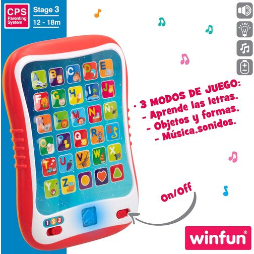 WINFUN TABLETA EDUCATIVA I-FUN PAD ESPAÑOL