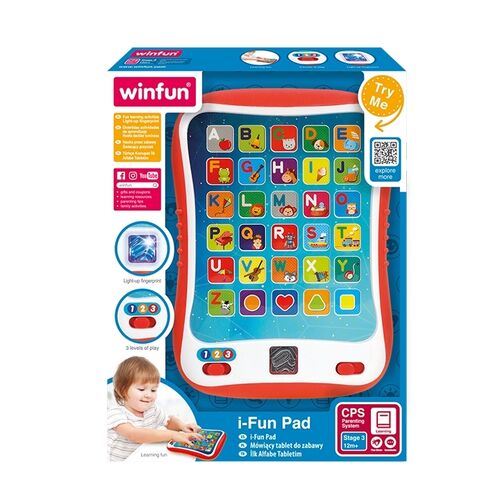 WINFUN TABLETA EDUCATIVA I-FUN PAD ESPAÑOL