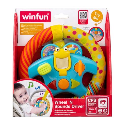 WINFUN VOLANTE SONIDOS BEBE