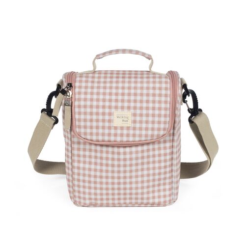 WALKING MUM BOLSA TERMICA I LOVE VICHY ROSA