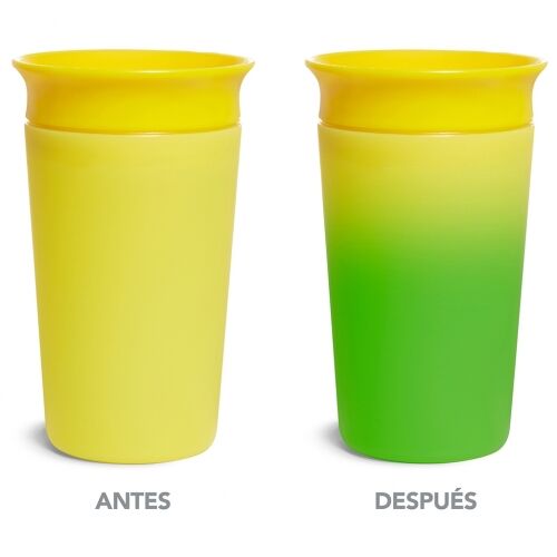 MUNCHKIN VASO MIRACLE 360 TERMOSENSIBLE AMARILLO