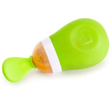 MUNCHKIN CUCHARA DISPENSADORA 150ML SQUEEZE VERDE