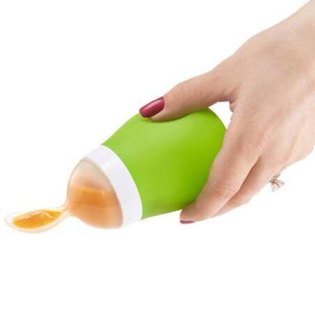 MUNCHKIN CUCHARA DISPENSADORA 150ML SQUEEZE VERDE