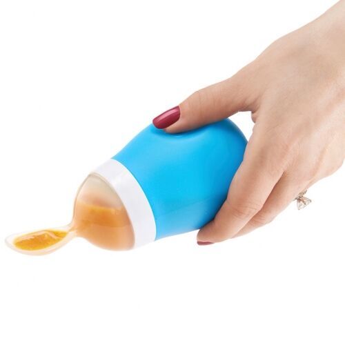 MUNCHKIN CUCHARA DISPENSADORA 150ML SQUEEZE AZUL