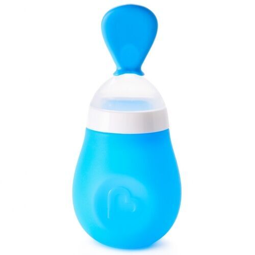 MUNCHKIN CUCHARA DISPENSADORA 150ML SQUEEZE AZUL