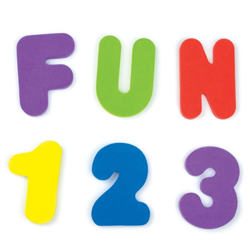 MUNCHKIN JUGUETE BAÑO LETRAS Y NUMEROS