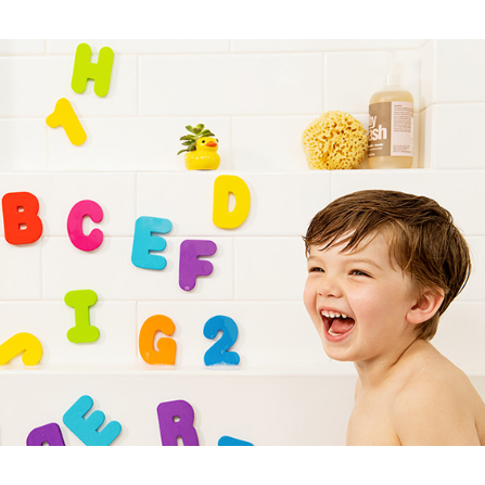 MUNCHKIN JUGUETE BAÑO LETRAS Y NUMEROS