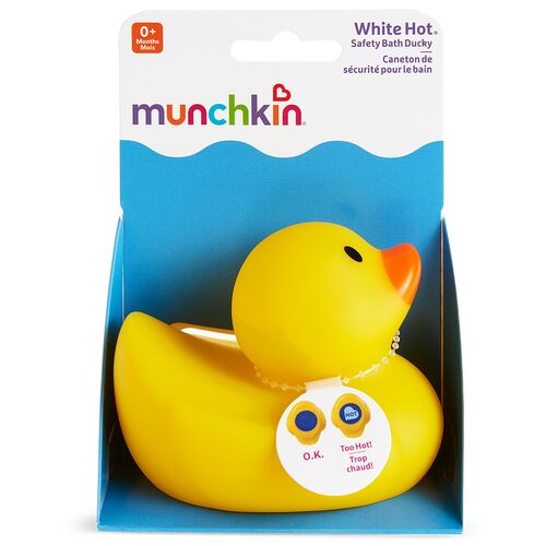 MUNCHKIN PATITO TERMOSENSIBLE WHITE HOT