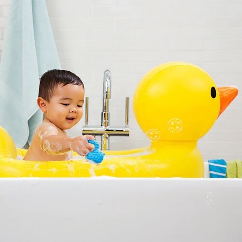 MUNCHKIN BAÑERA INFLABLE WHITE HOT -PATO