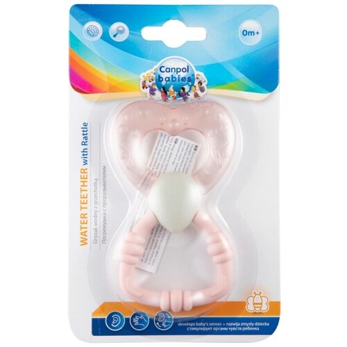CANPOL BABIES MORDEDOR REFRIG SONAJERO CORAZON ROSA