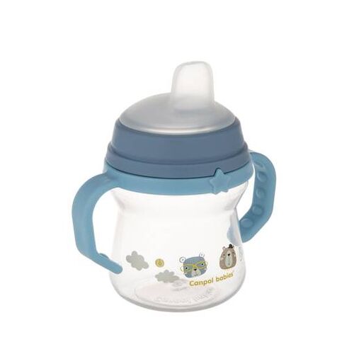 CANPOL BABIES TAZA BOQUILLA BONJOUR PARIS 150 ML AZUL