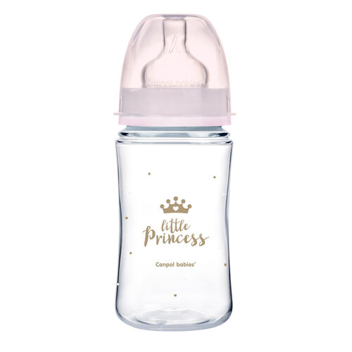 CANPOL BABIES BIBERON ROYAL BABY ROSA 240 ML