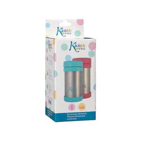 KIOKIDS TERMO ACERO INOXIDABLE SOLIDO ROSA 500ML