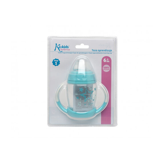 KIOKIDS TAZA APRENDIZAJE 270ML VERDE