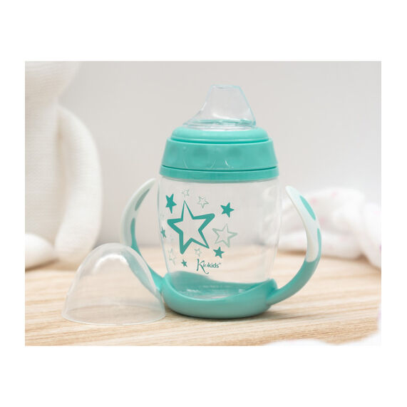 KIOKIDS TAZA APRENDIZAJE 270ML VERDE