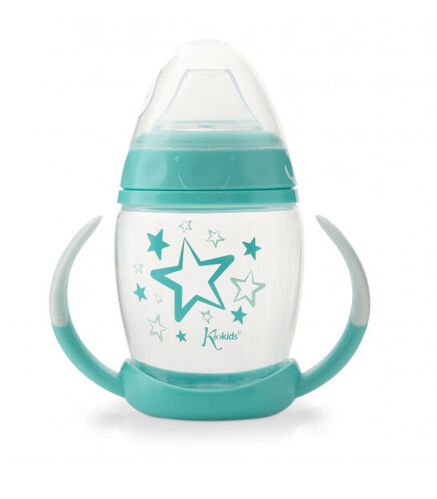 KIOKIDS TAZA APRENDIZAJE 270ML VERDE