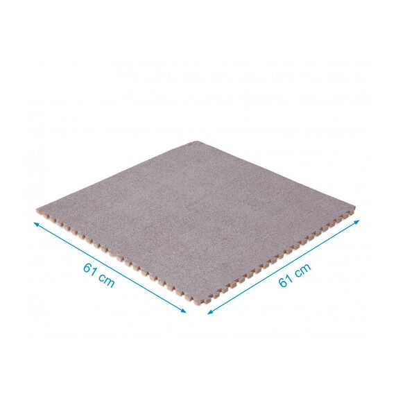 KIOKIDS ALFOMBRA GRIS