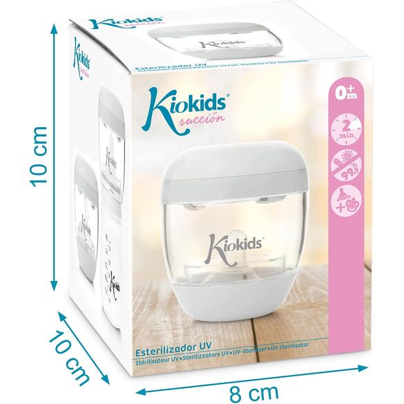 KIOKIDS ESTERILIZADOR UV GRIS