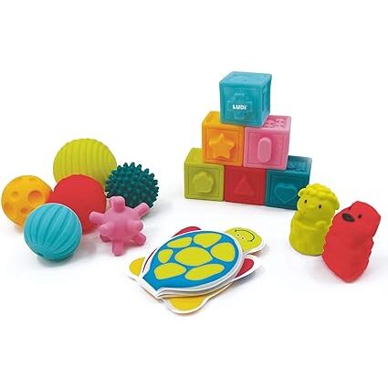 LUDI CONJUNTO SENSORIAL 16 PIEZAS