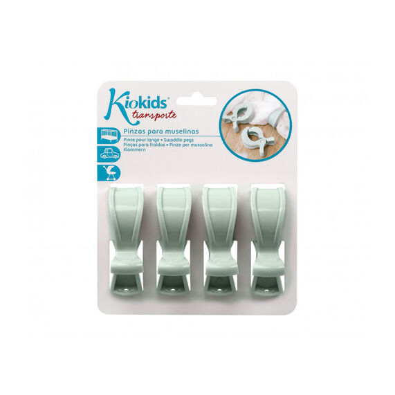 KIOKIDS PINZAS MENTA 4P