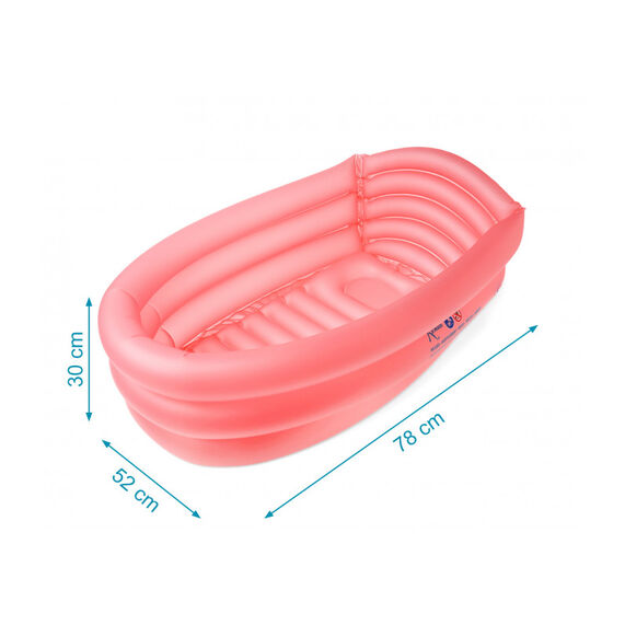 KIOKIDS BAÑERA ROSA HINCHABLE