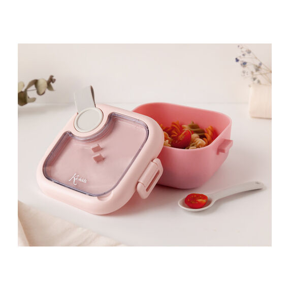 KIOKIDS CAJA ALMUERZO PP 750ML ROSA